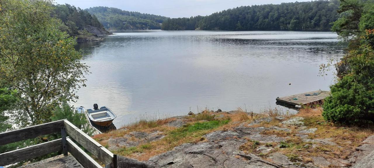 Hytte Ved Sjoen Kristiansand Esterno foto