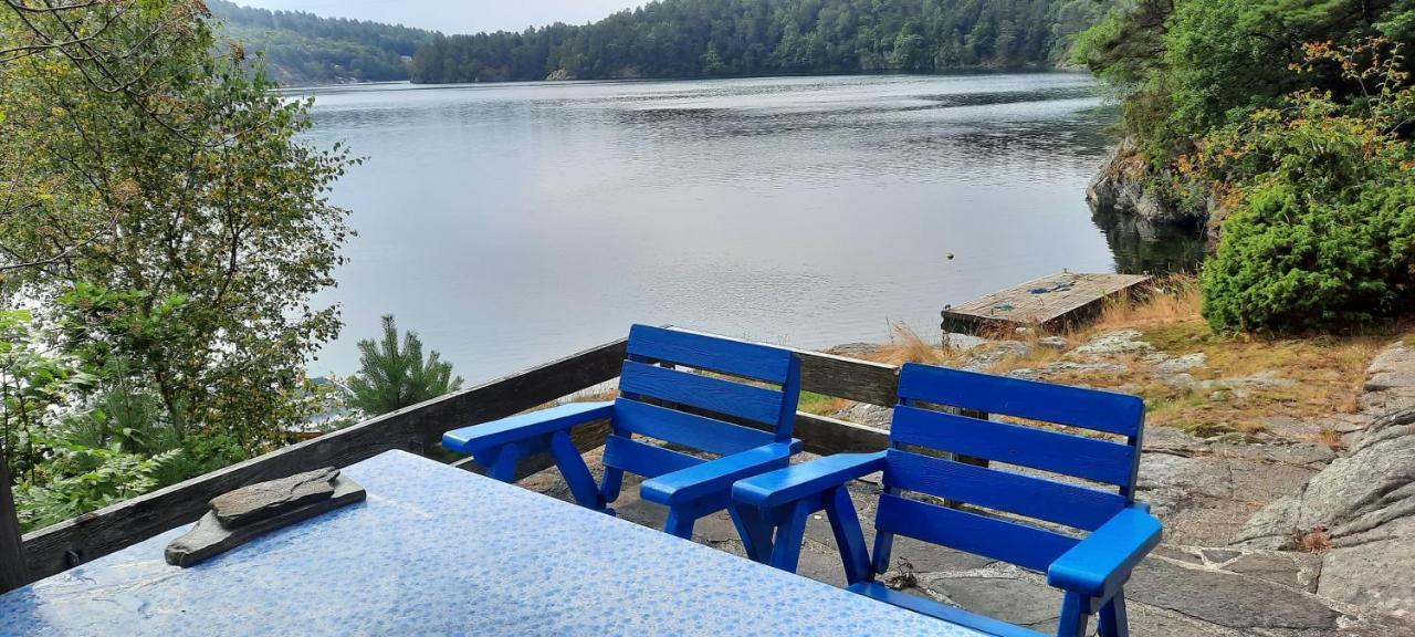 Hytte Ved Sjoen Kristiansand Esterno foto